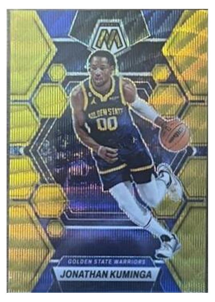 2022-23 Panini Mosaic Base Set Jonathan Kuminga #184 card