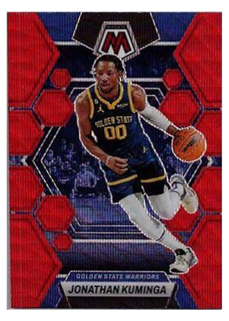 2022-23 Panini Mosaic Base Set Jonathan Kuminga #184 card