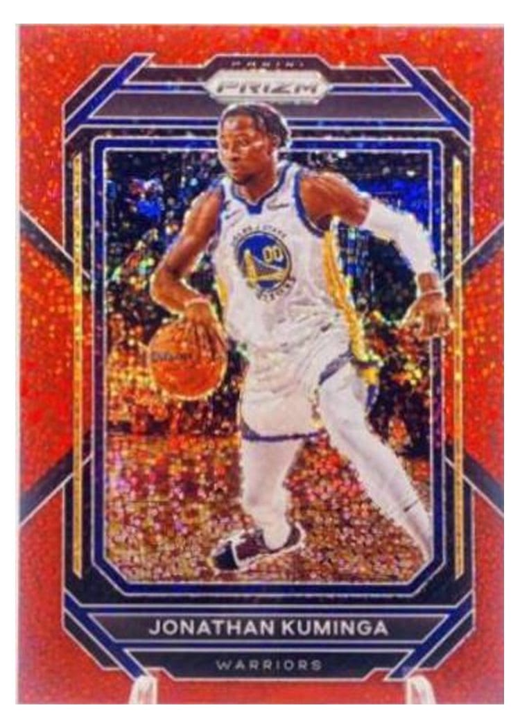 2022-23 Panini Prizm Base Set Jonathan Kuminga #104 card
