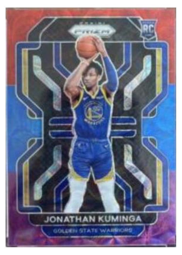 2022-23 Panini Prizm Base Set Jonathan Kuminga #104 card