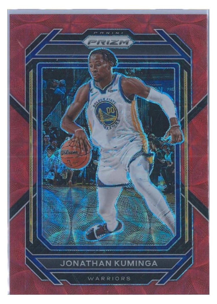 2022-23 Panini Prizm Base Set Jonathan Kuminga #104 card