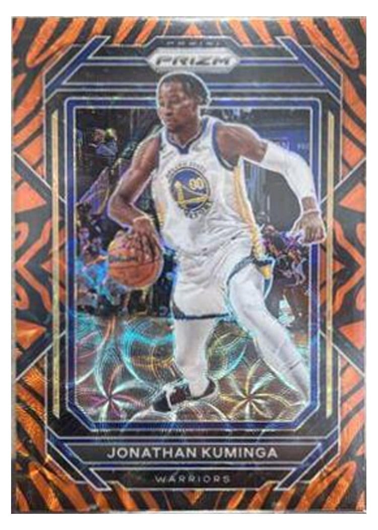 2022-23 Panini Prizm Base Set Jonathan Kuminga #104 card