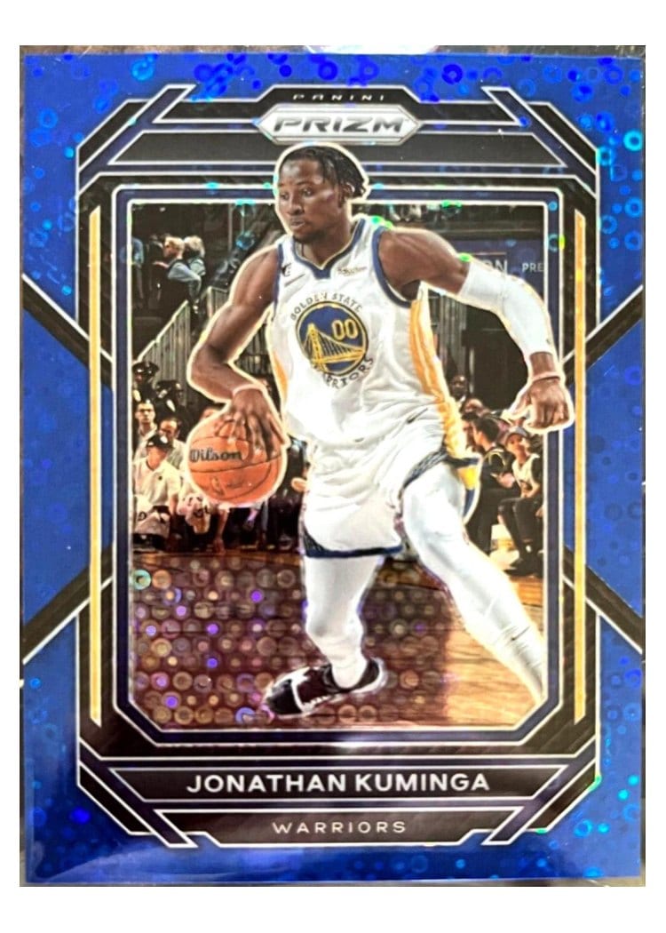 2022-23 Panini Prizm Base Set Jonathan Kuminga #104 card