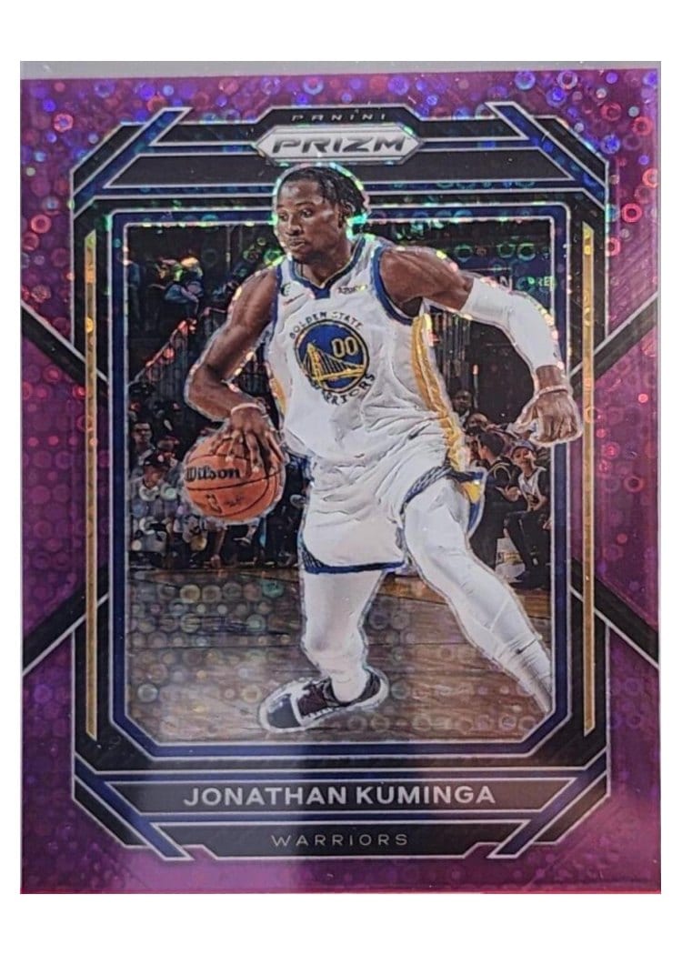 2022-23 Panini Prizm Base Set Jonathan Kuminga #104 card