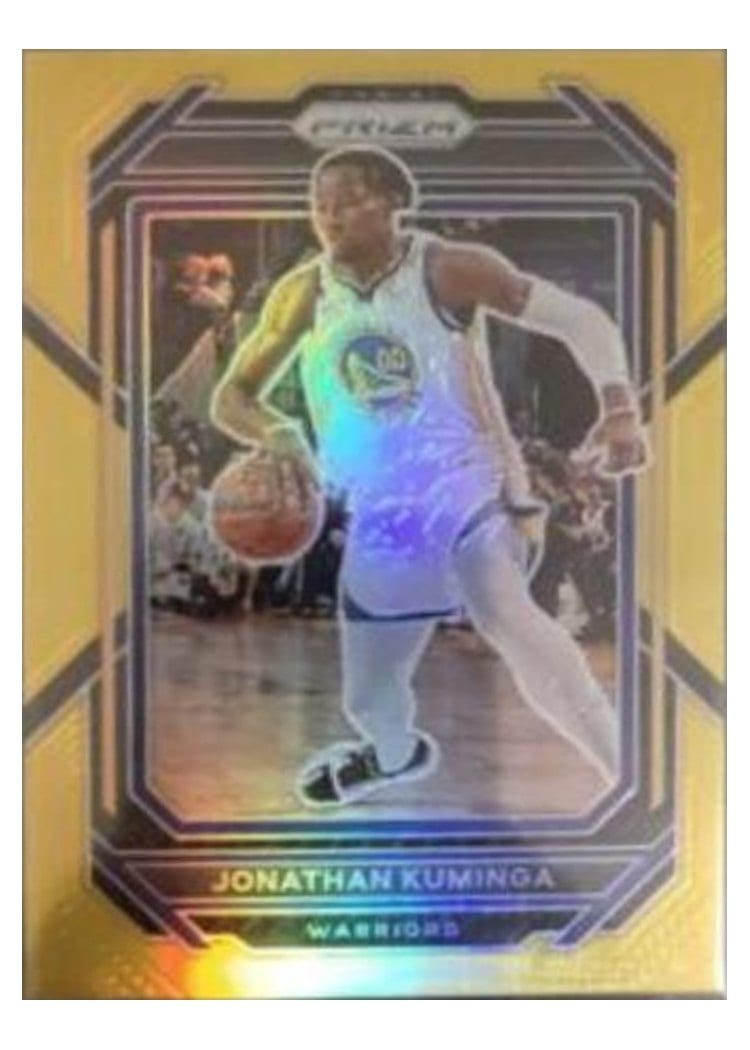 2022-23 Panini Prizm Base Set Jonathan Kuminga #104 card