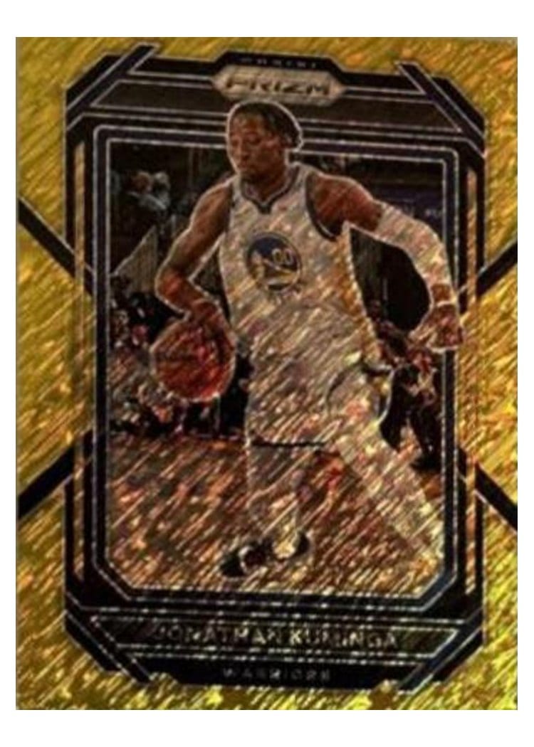 2022-23 Panini Prizm Base Set Jonathan Kuminga #104 card