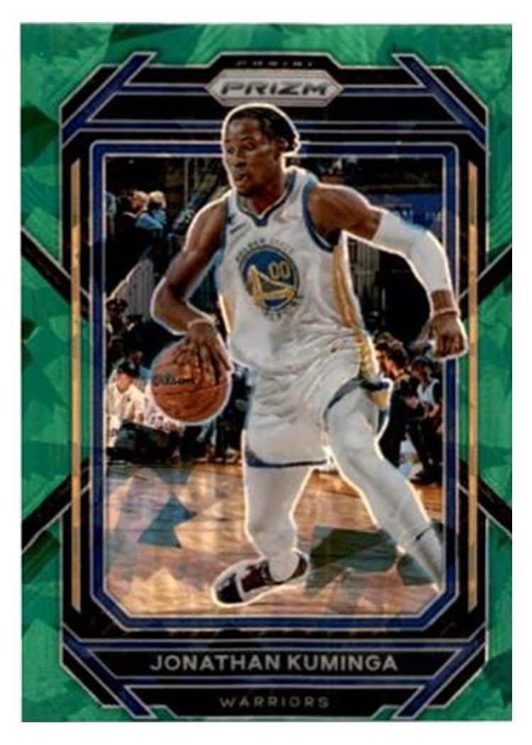 2022-23 Panini Prizm Base Set Jonathan Kuminga #104 card