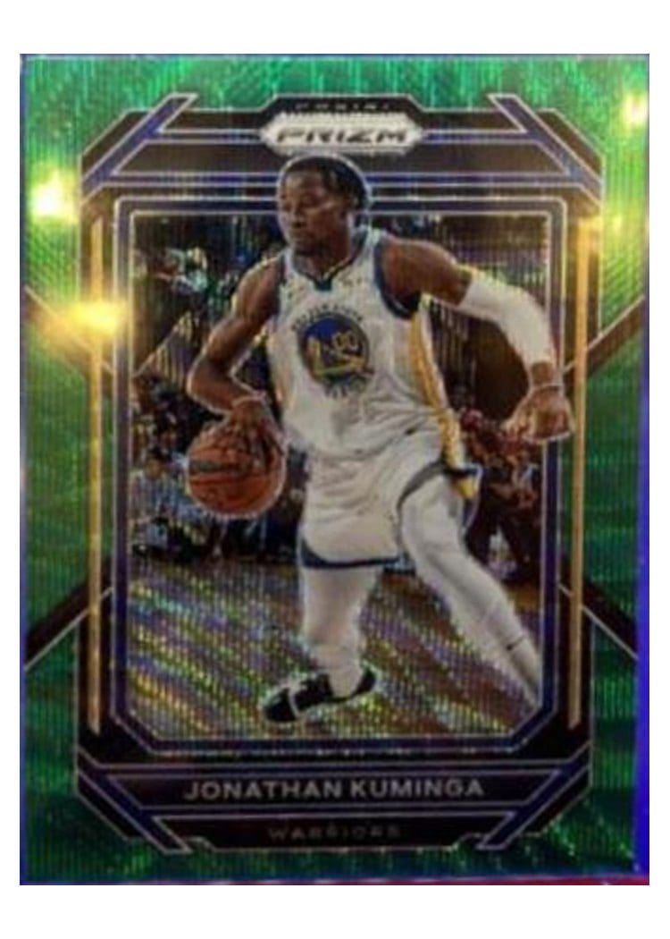 2022-23 Panini Prizm Base Set Jonathan Kuminga #104 card