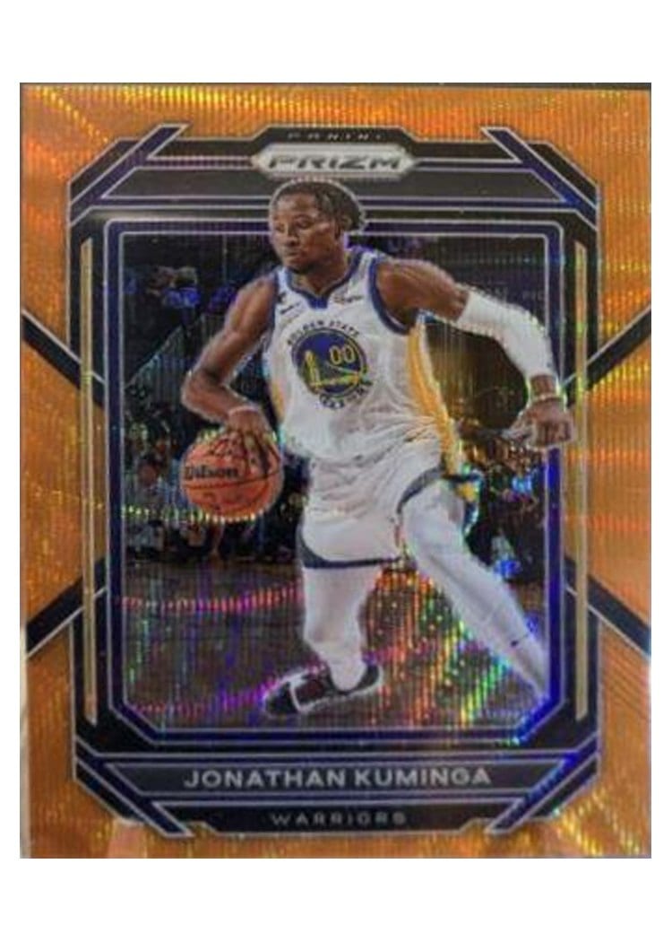 2022-23 Panini Prizm Base Set Jonathan Kuminga #104 card