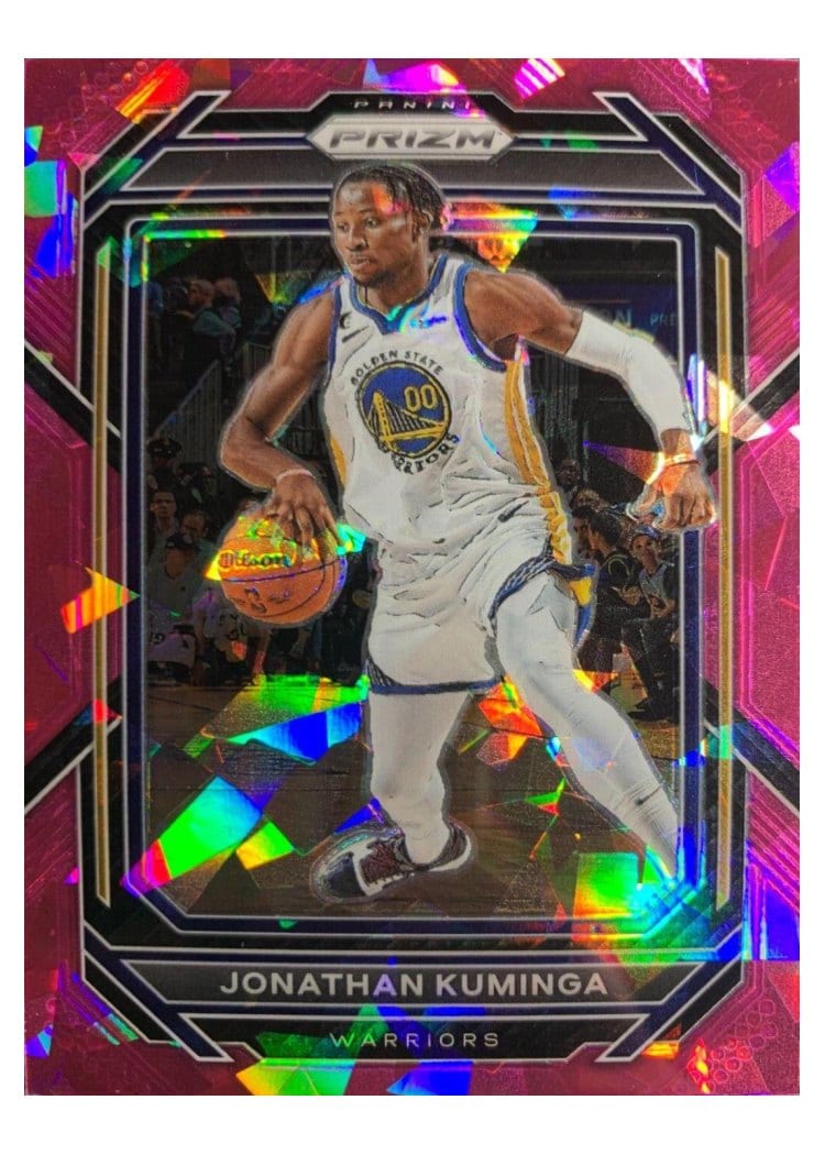 2022-23 Panini Prizm Base Set Jonathan Kuminga #104 card