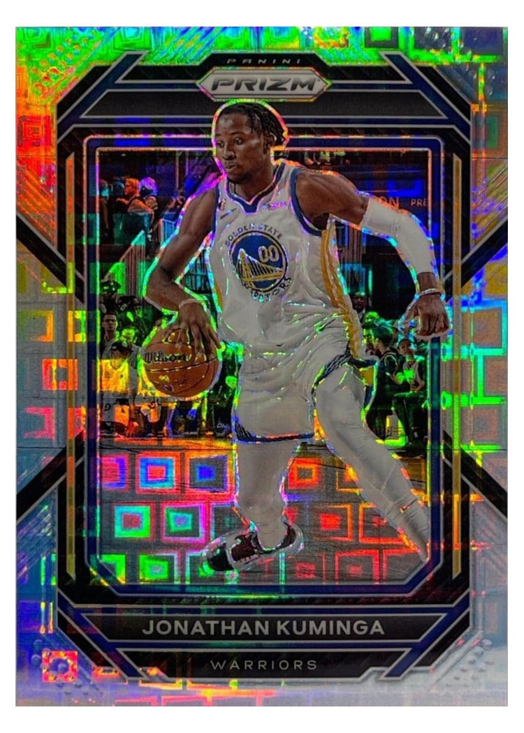 2022-23 Panini Prizm Base Set Jonathan Kuminga #104 card
