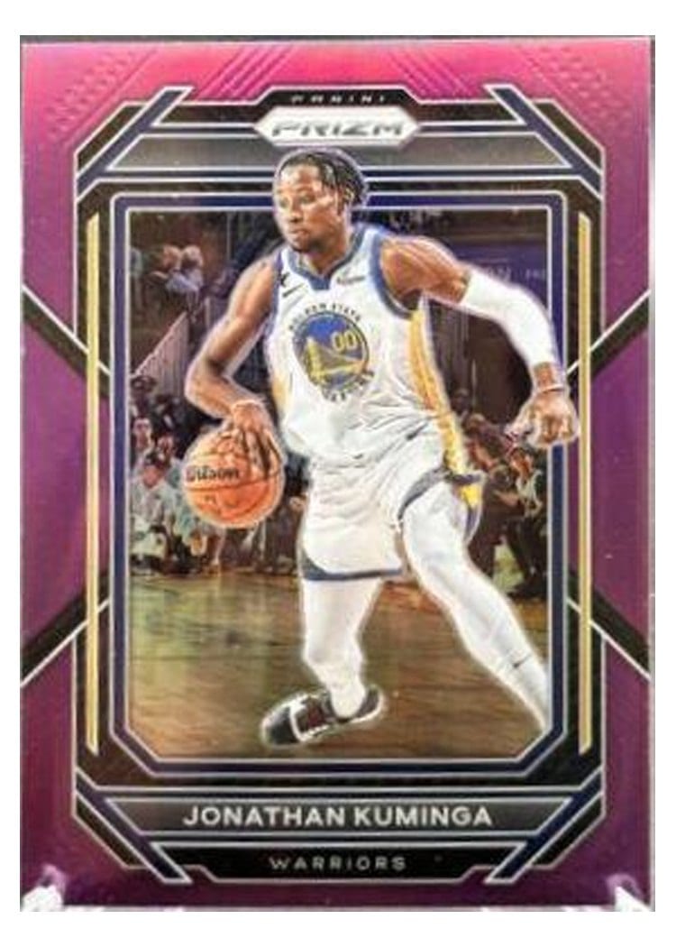 2022-23 Panini Prizm Base Set Jonathan Kuminga #104 card
