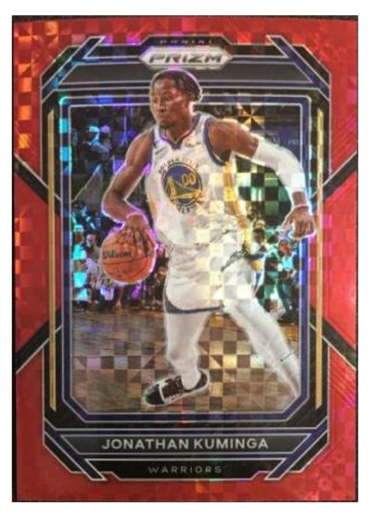 2022-23 Panini Prizm Base Set Jonathan Kuminga #104 card