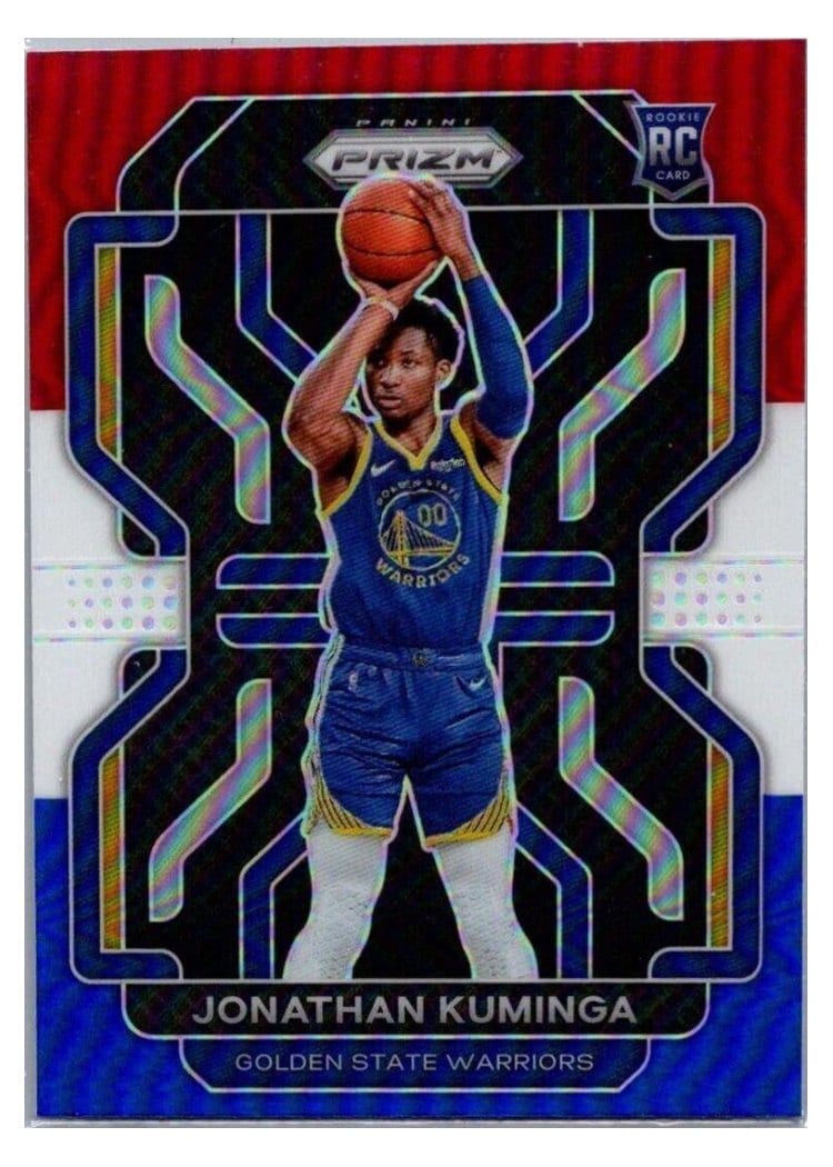 2022-23 Panini Prizm Base Set Jonathan Kuminga #104 card
