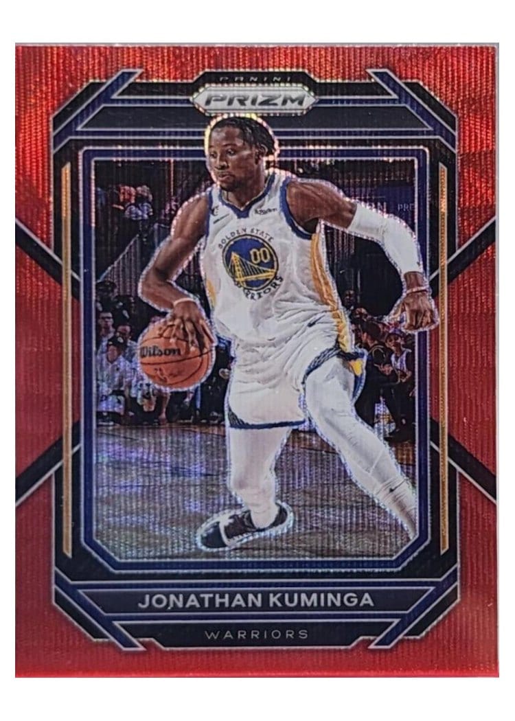 2022-23 Panini Prizm Base Set Jonathan Kuminga #104 card