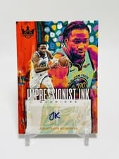 2023-24 Panini Court Kings Impressionist Ink Jonathan Kuminga #II-JON card