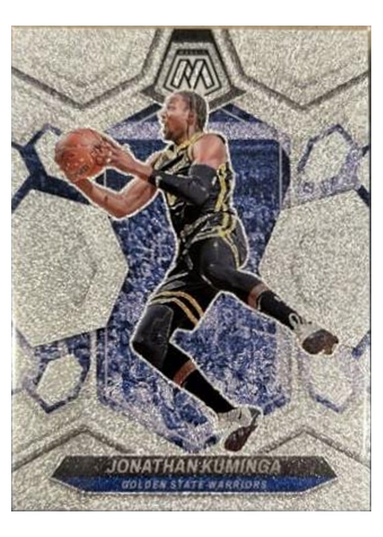2023-24 Panini Mosaic Base Set Jonathan Kuminga Glitter #22 card
