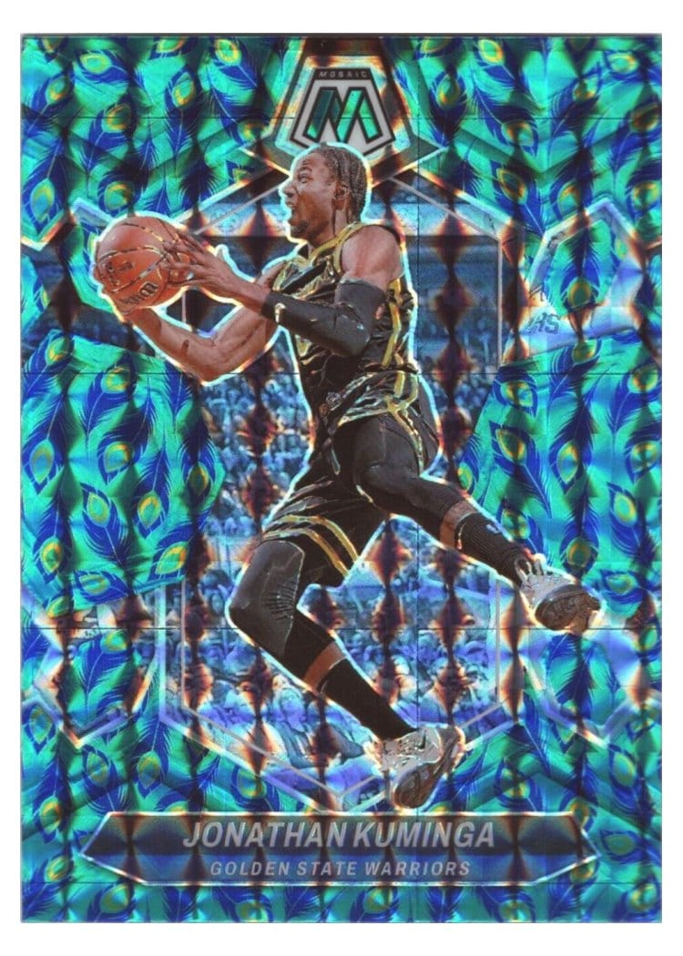 2023-24 Panini Mosaic Base Set Jonathan Kuminga #22 card