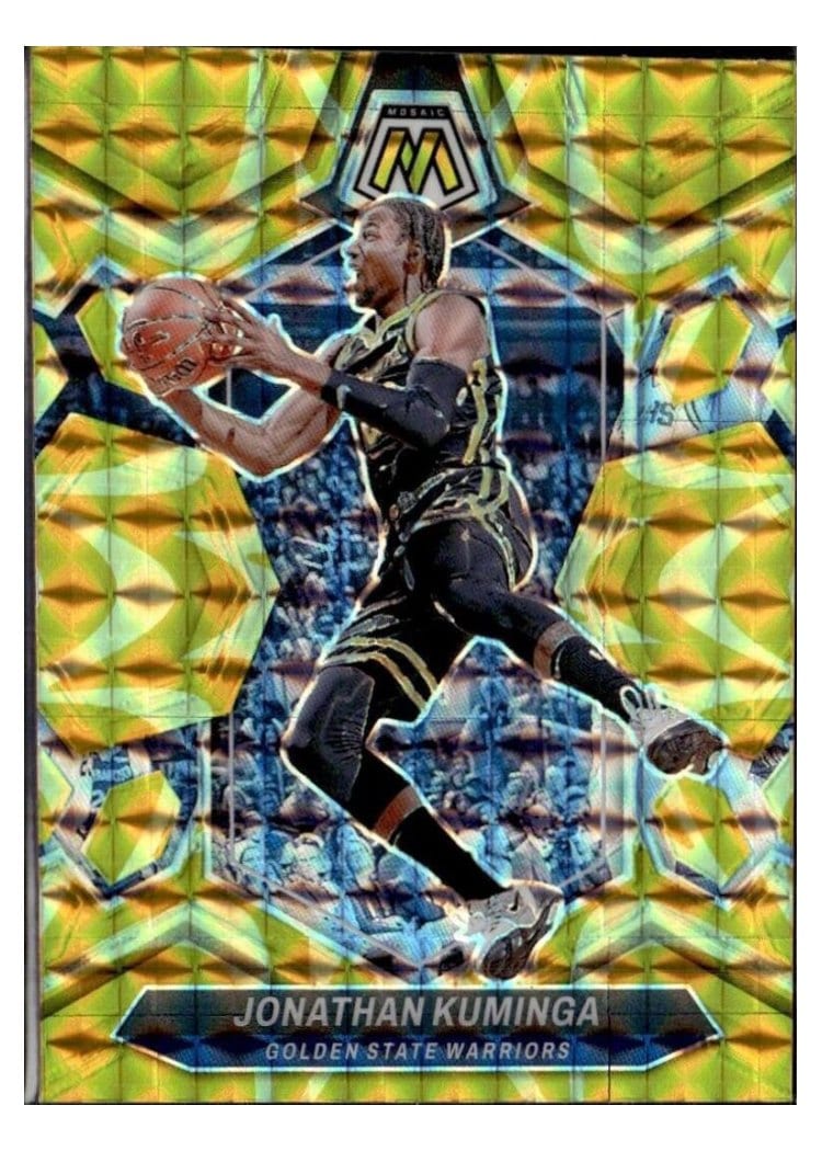 2023-24 Panini Mosaic Base Set Jonathan Kuminga #22 card