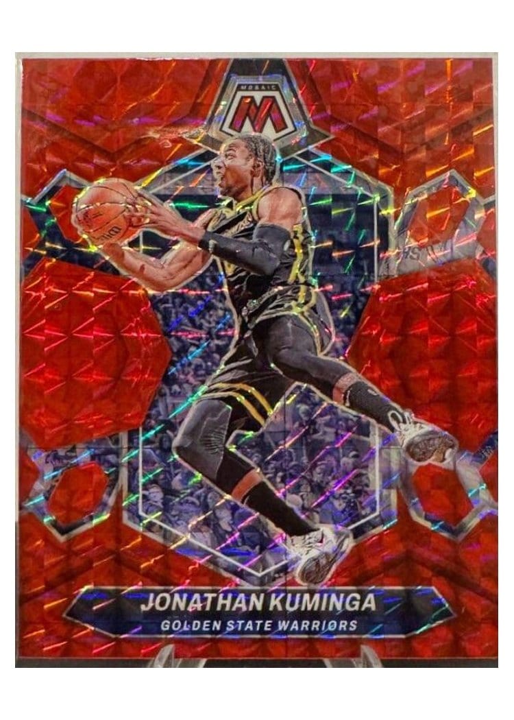 2023-24 Panini Mosaic Base Set Jonathan Kuminga #22 card