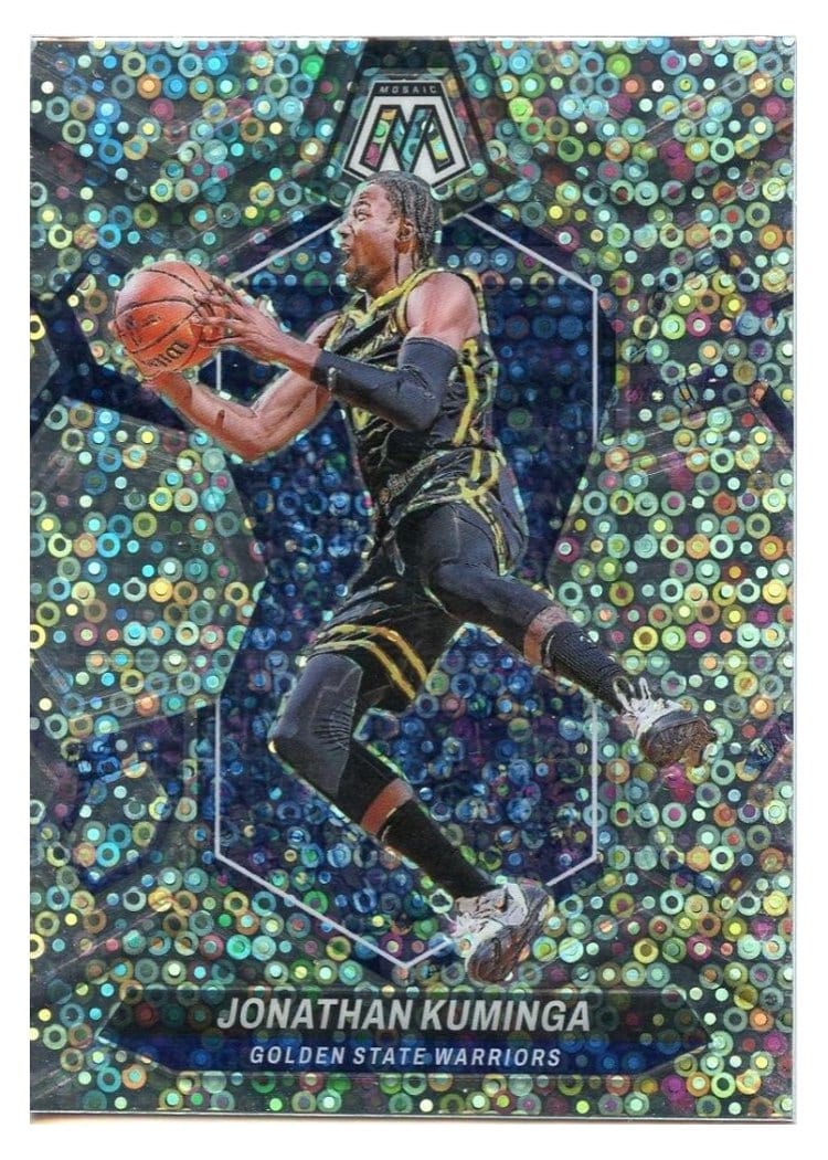 2023-24 Panini Mosaic Base Set Jonathan Kuminga #22 card