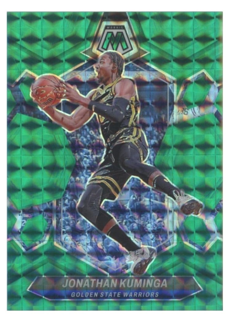 2023-24 Panini Mosaic Base Set Jonathan Kuminga #22 card