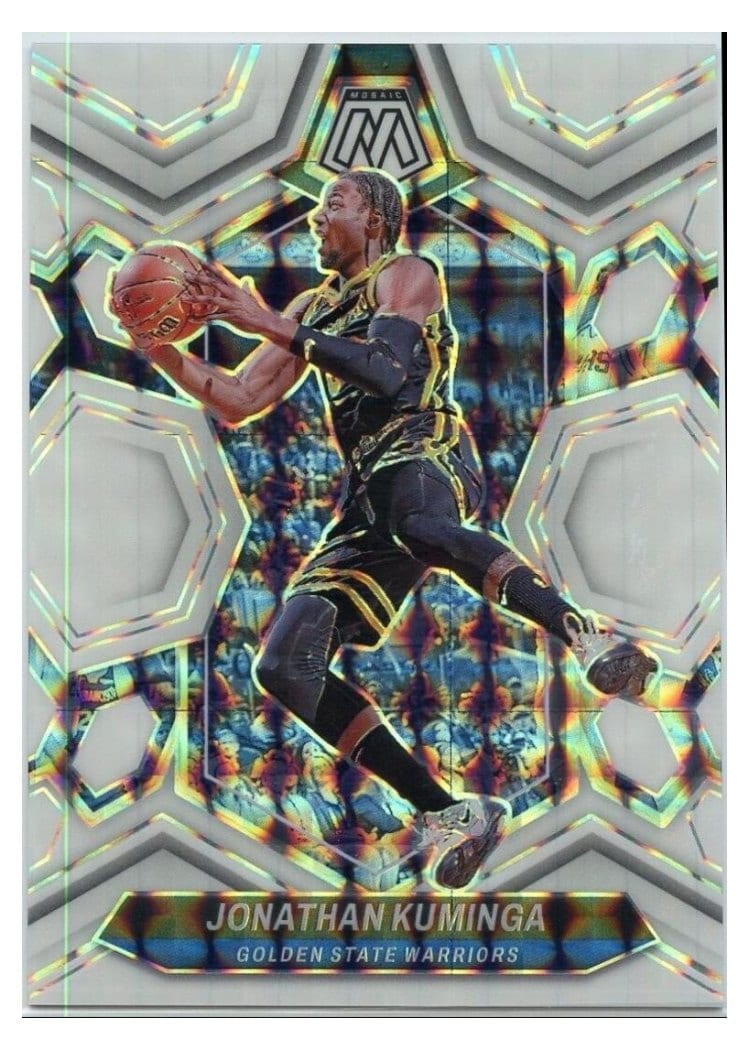 2023-24 Panini Mosaic Base Set Jonathan Kuminga #22 card