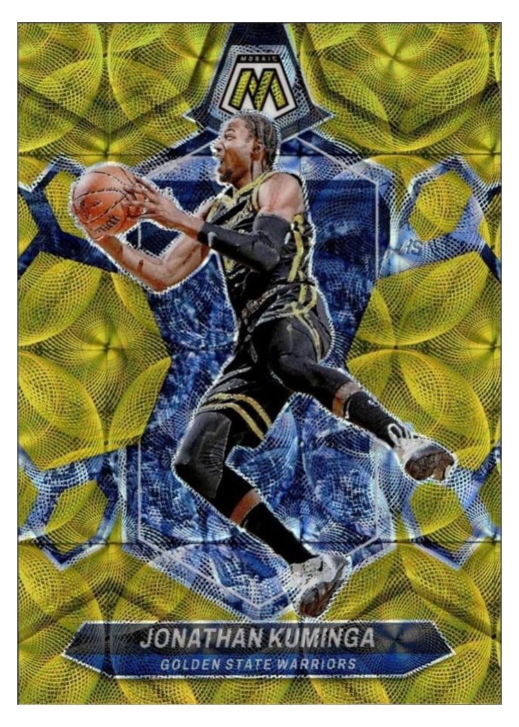 2023-24 Panini Mosaic Base Set Jonathan Kuminga #22 card