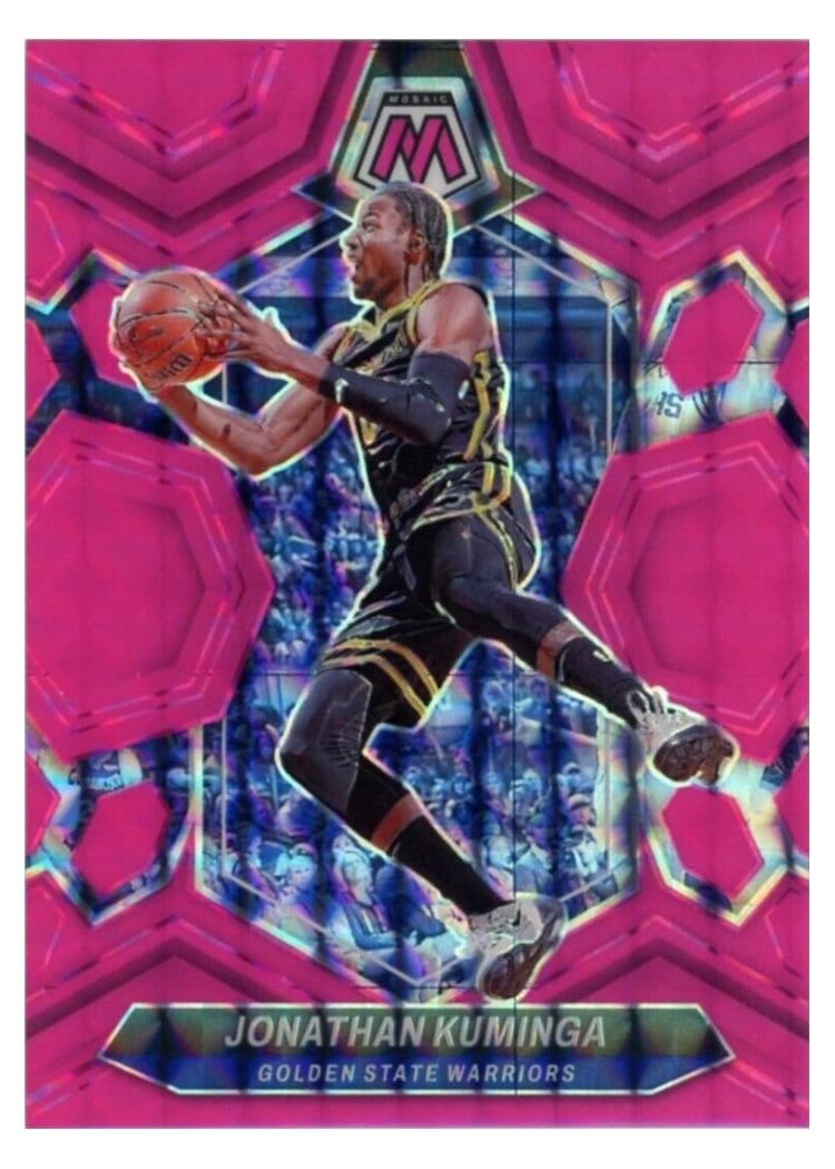 2023-24 Panini Mosaic Base Set Jonathan Kuminga #22 card