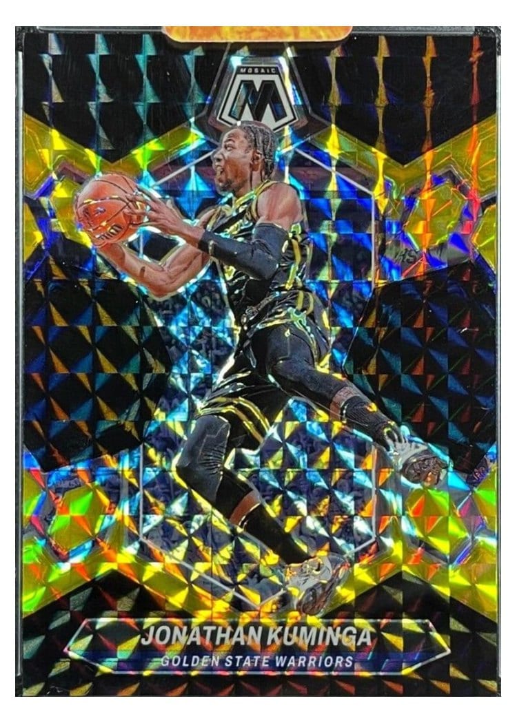 2023-24 Panini Mosaic Base Set Jonathan Kuminga #22 card