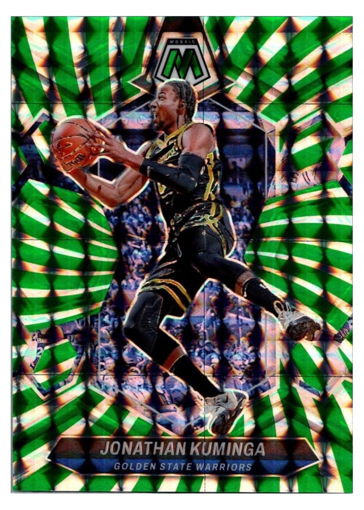 2023-24 Panini Mosaic Base Set Jonathan Kuminga #22 card