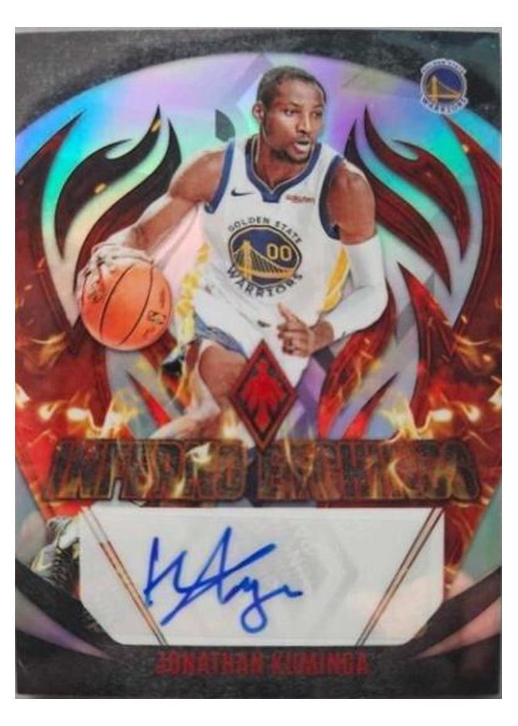 2023-24 Panini Phoenix Inferno Etchings Jonathan Kuminga #IE-JKM card