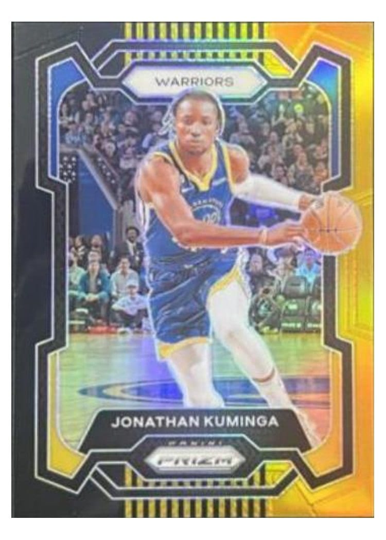2023-24 Panini Prizm Base Set Jonathan Kuminga #48 card