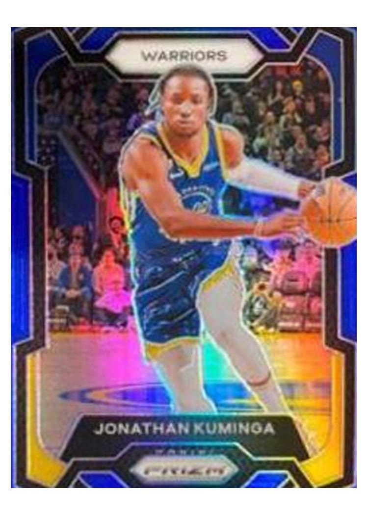 2023-24 Panini Prizm Base Set Jonathan Kuminga #48 card