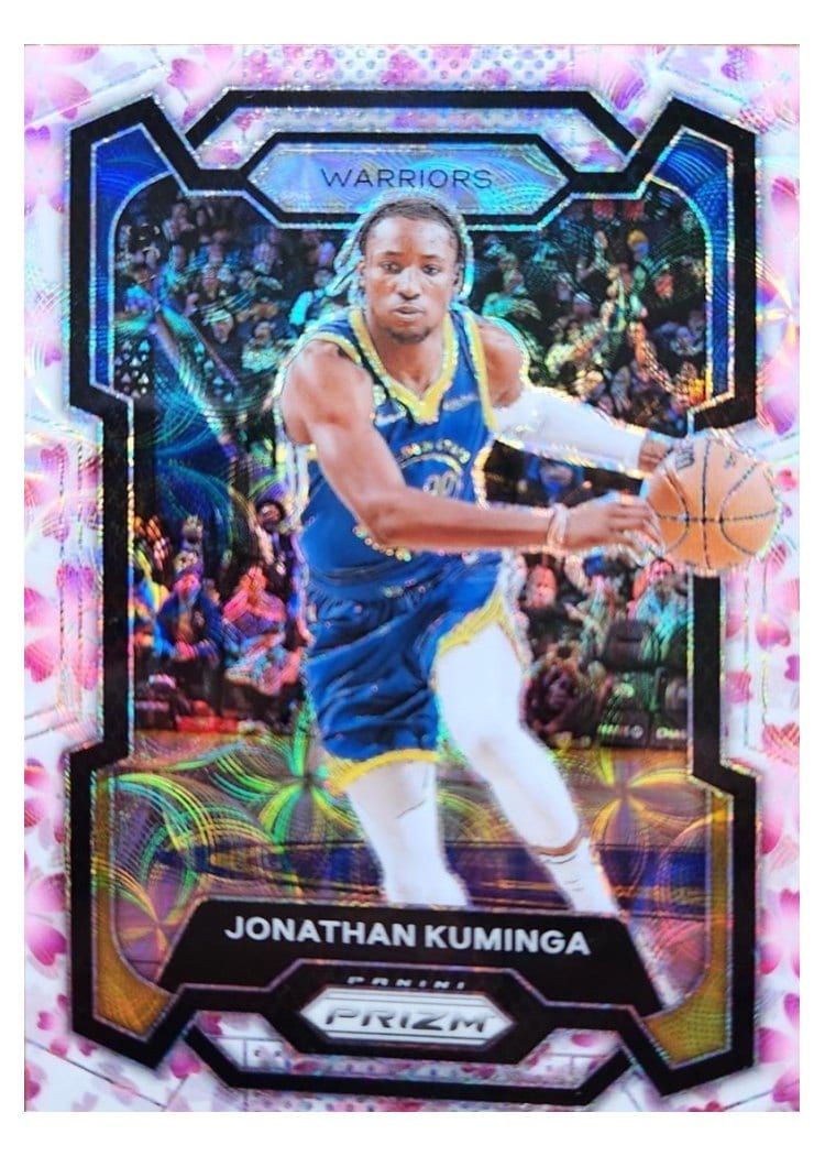2023-24 Panini Prizm Base Set Jonathan Kuminga #48 card