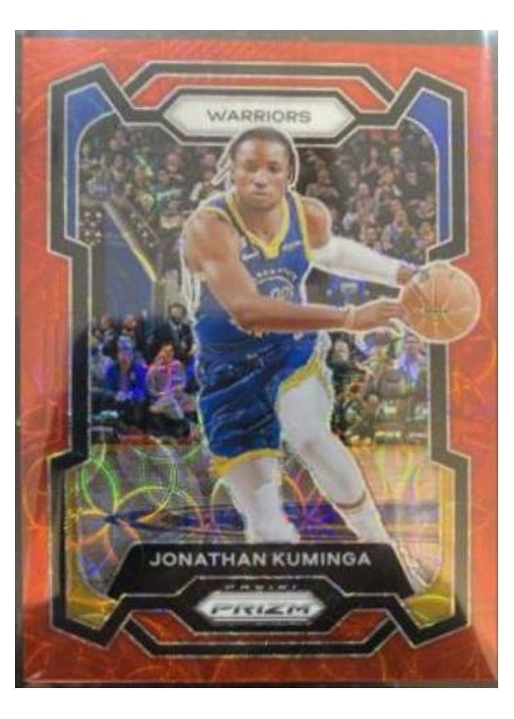 2023-24 Panini Prizm Base Set Jonathan Kuminga #48 card