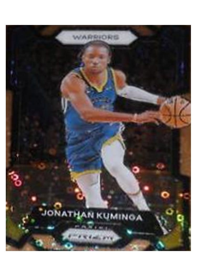 2023-24 Panini Prizm Base Set Jonathan Kuminga #48 card