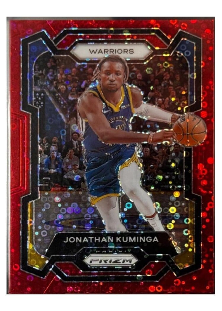 2023-24 Panini Prizm Base Set Jonathan Kuminga #48 card