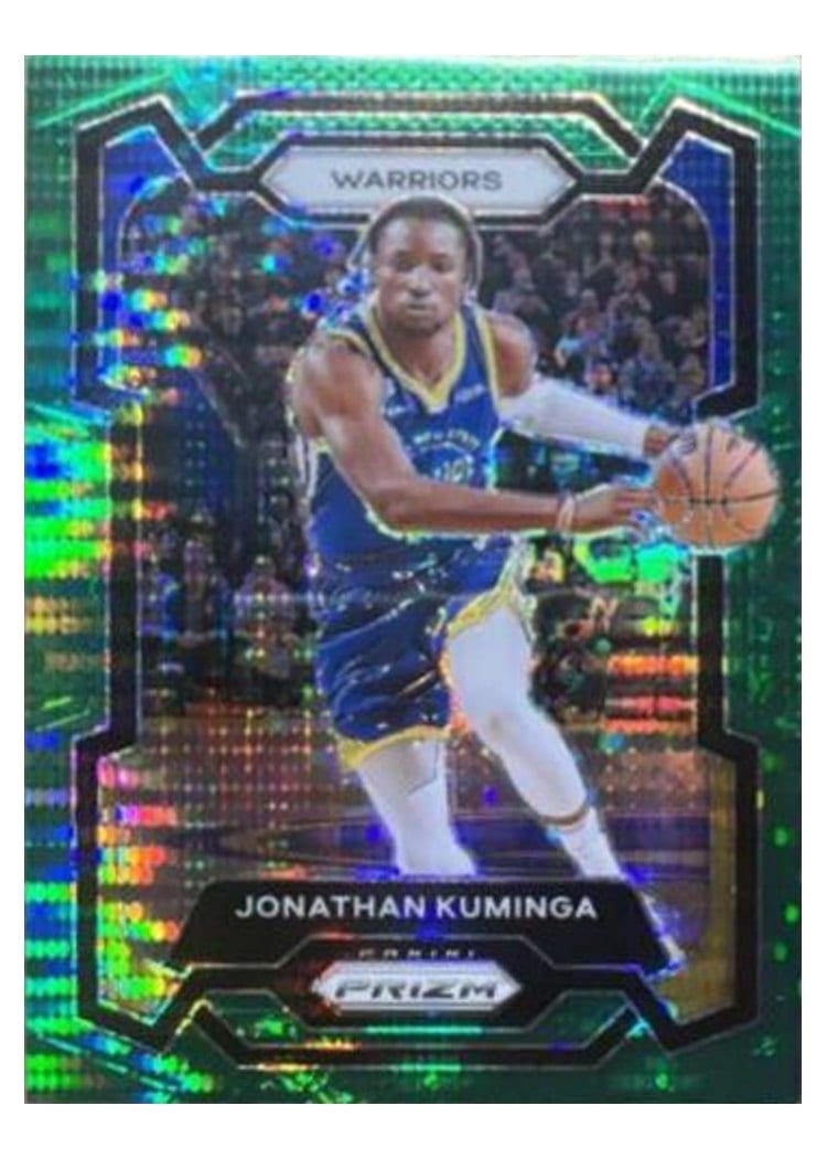 2023-24 Panini Prizm Base Set Jonathan Kuminga #48 card