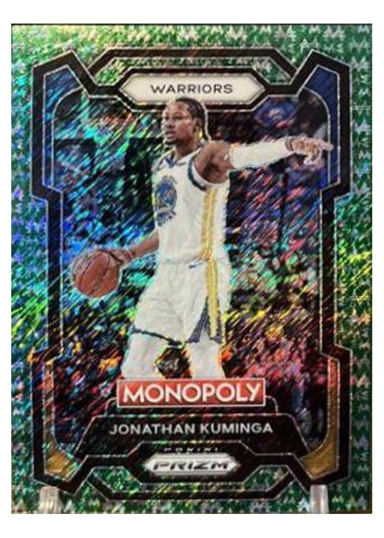 2023-24 Panini Prizm Base Set Jonathan Kuminga #48 card