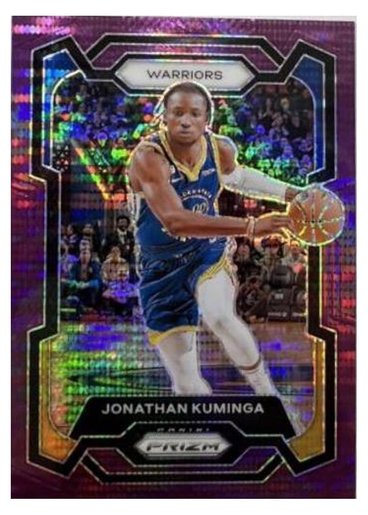 2023-24 Panini Prizm Base Set Jonathan Kuminga #48 card