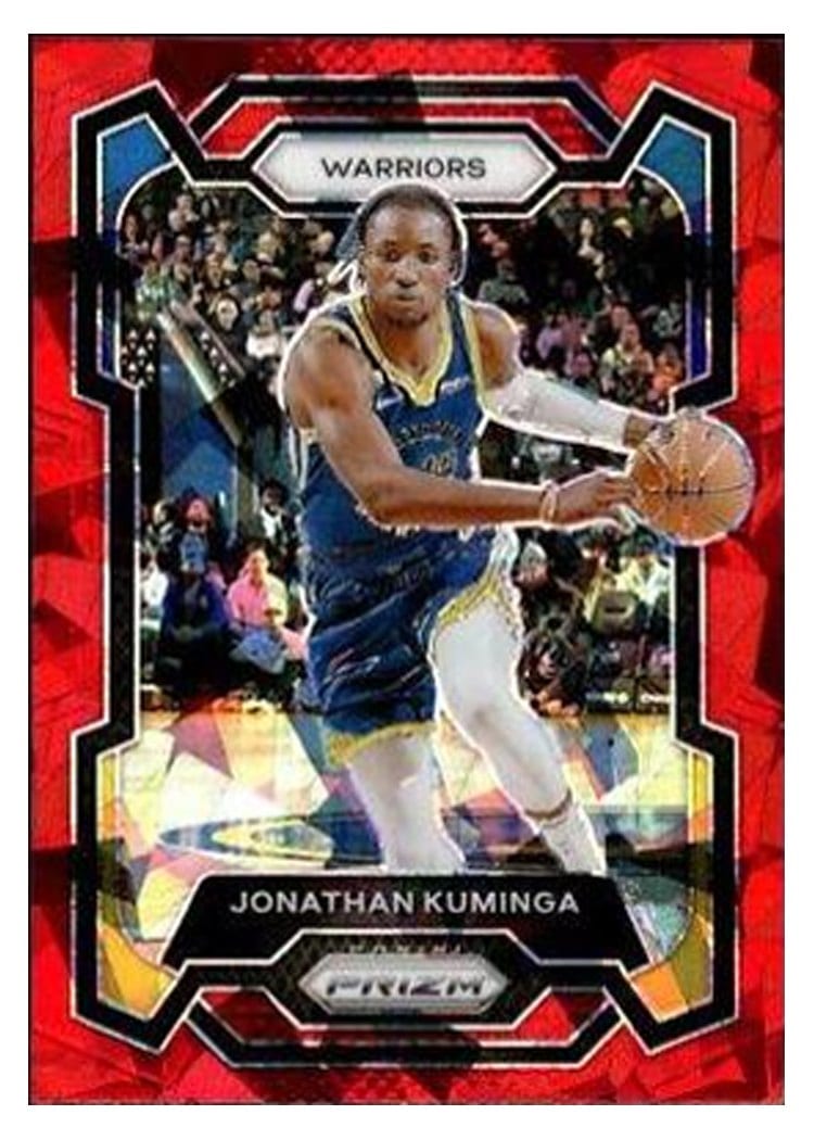 2023-24 Panini Prizm Base Set Jonathan Kuminga #48 card