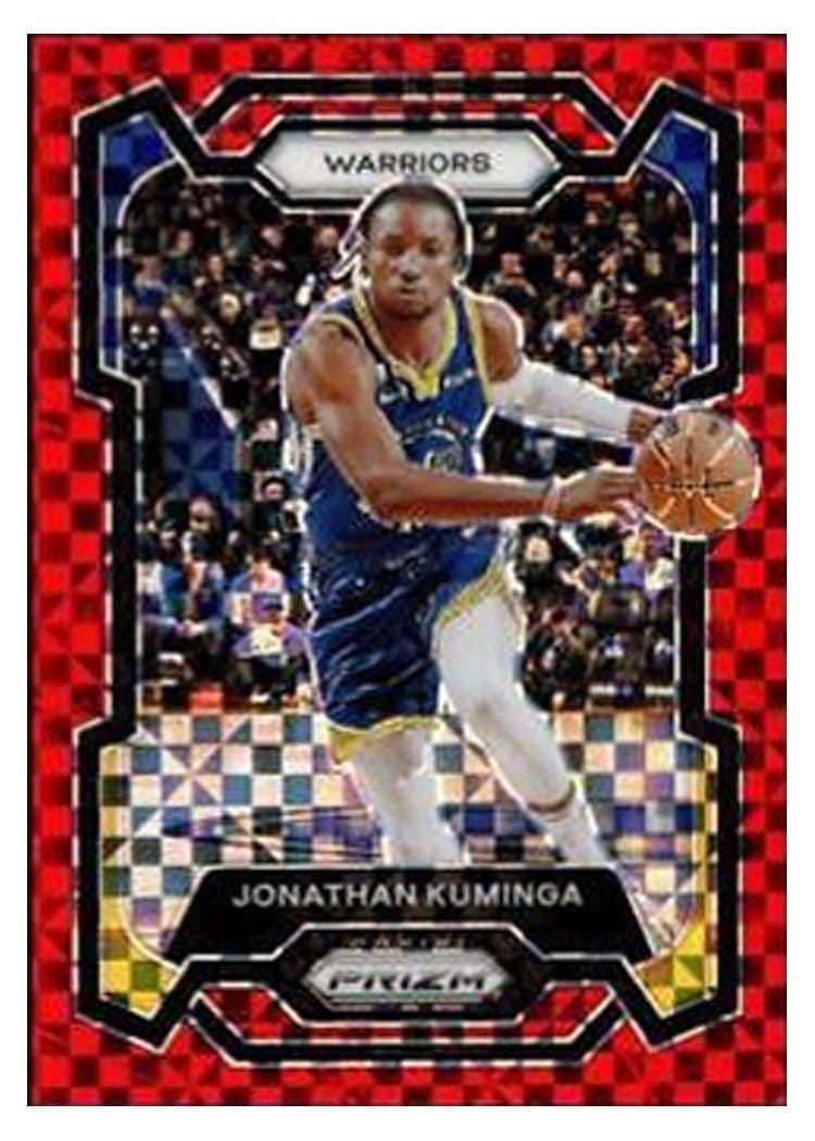 2023-24 Panini Prizm Base Set Jonathan Kuminga #48 card