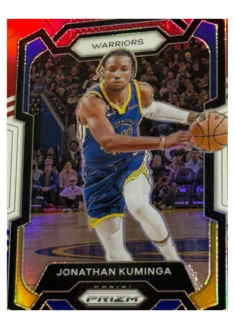 2023-24 Panini Prizm Base Set Jonathan Kuminga #48 card