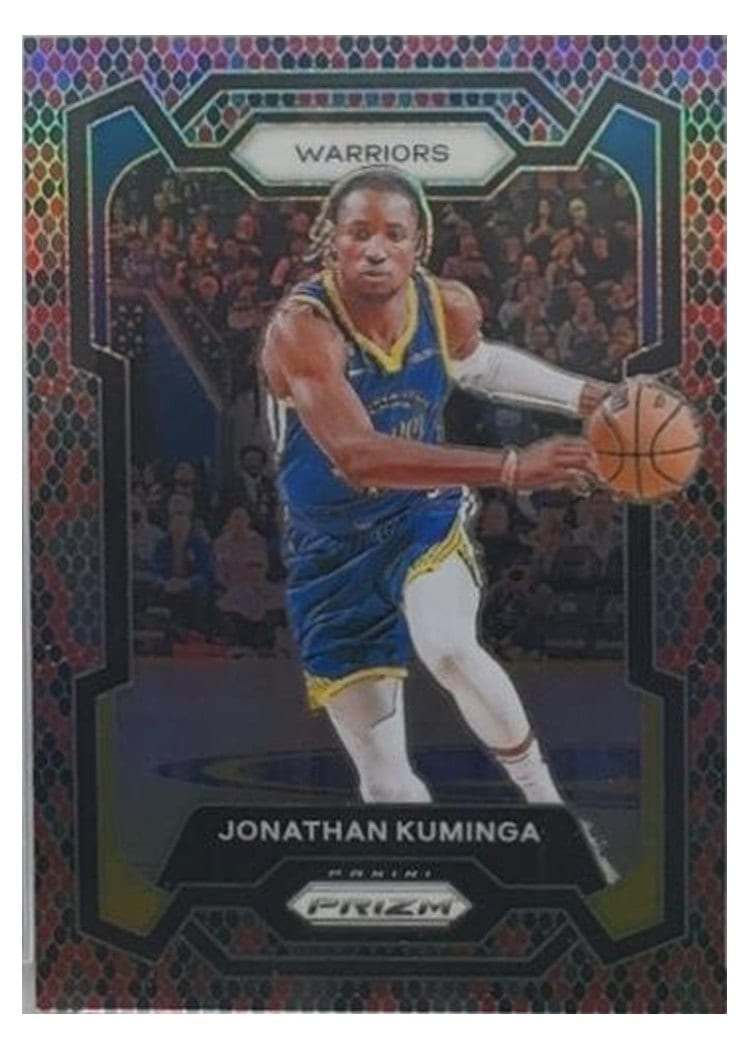 2023-24 Panini Prizm Base Set Jonathan Kuminga #48 card