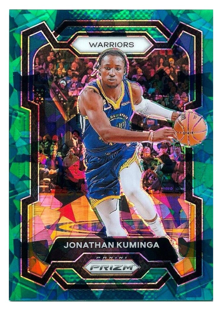 2023-24 Panini Prizm Base Set Jonathan Kuminga #48 card