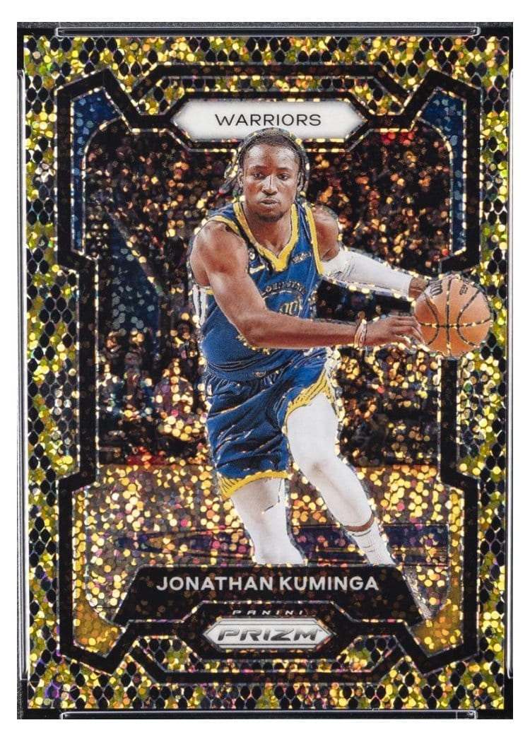 2023-24 Panini Prizm Base Set Jonathan Kuminga #48 card