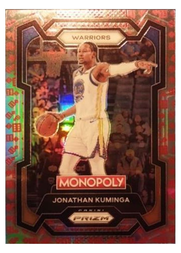 2023-24 Panini Prizm Monopoly Base Set Jonathan Kuminga #30 card