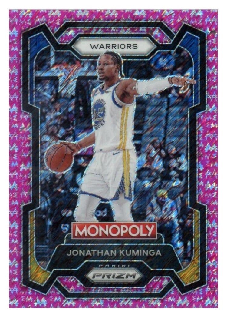 2023-24 Panini Prizm Monopoly Base Set Jonathan Kuminga #30 card
