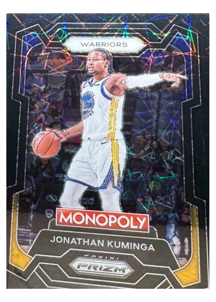 2023-24 Panini Prizm Monopoly Base Set Jonathan Kuminga #30 card